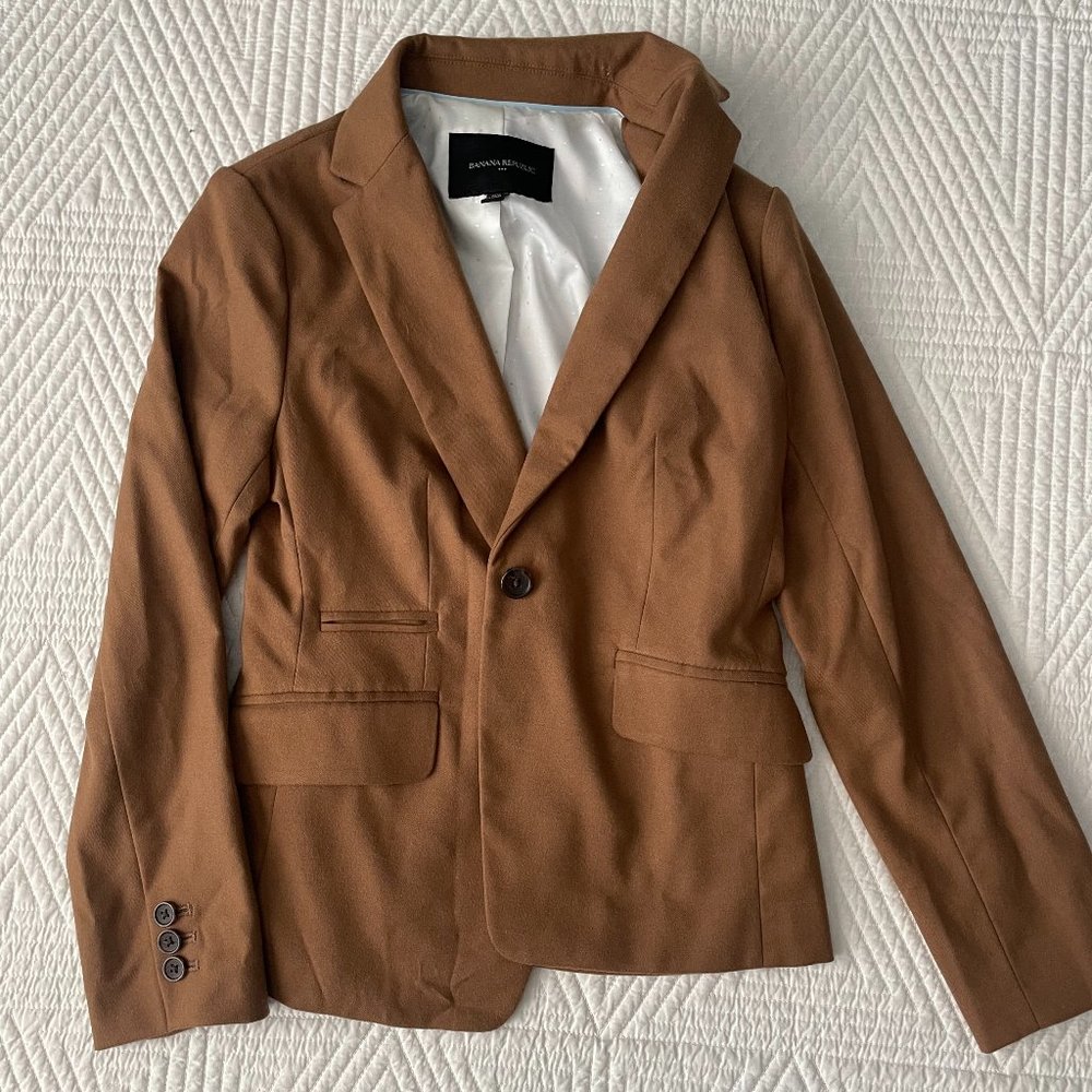 Banana Republic Camel-Colored Blazer